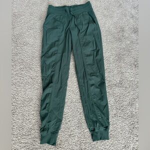 Lululemon Athletica Dance Studio Joggers Green